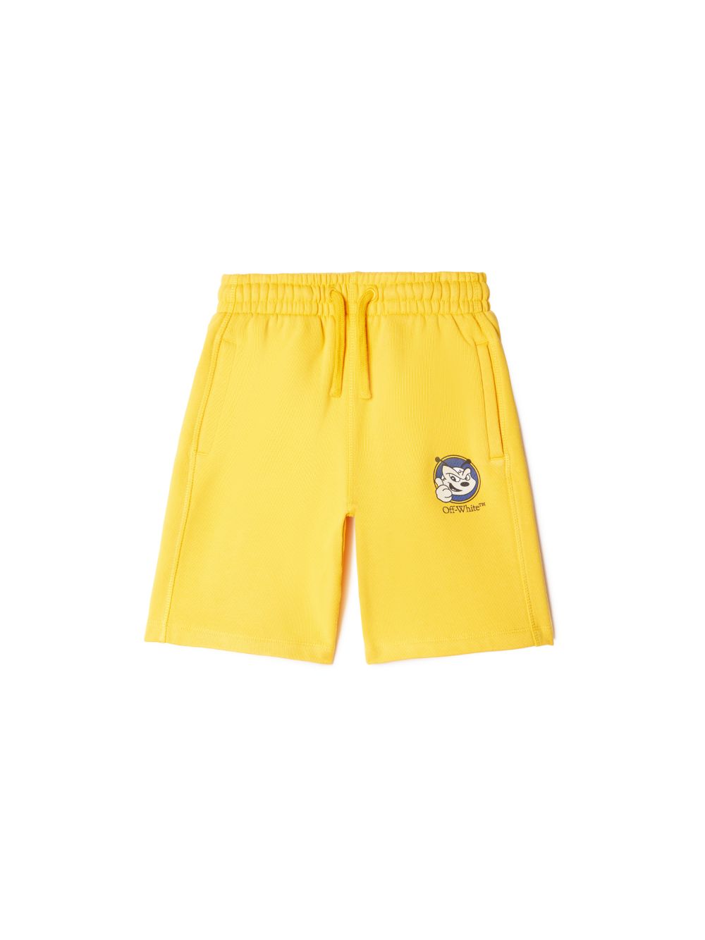 mascotte-short-in-yellow-off-white-official-us