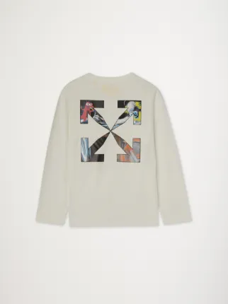 Off white best sale multicolor tee