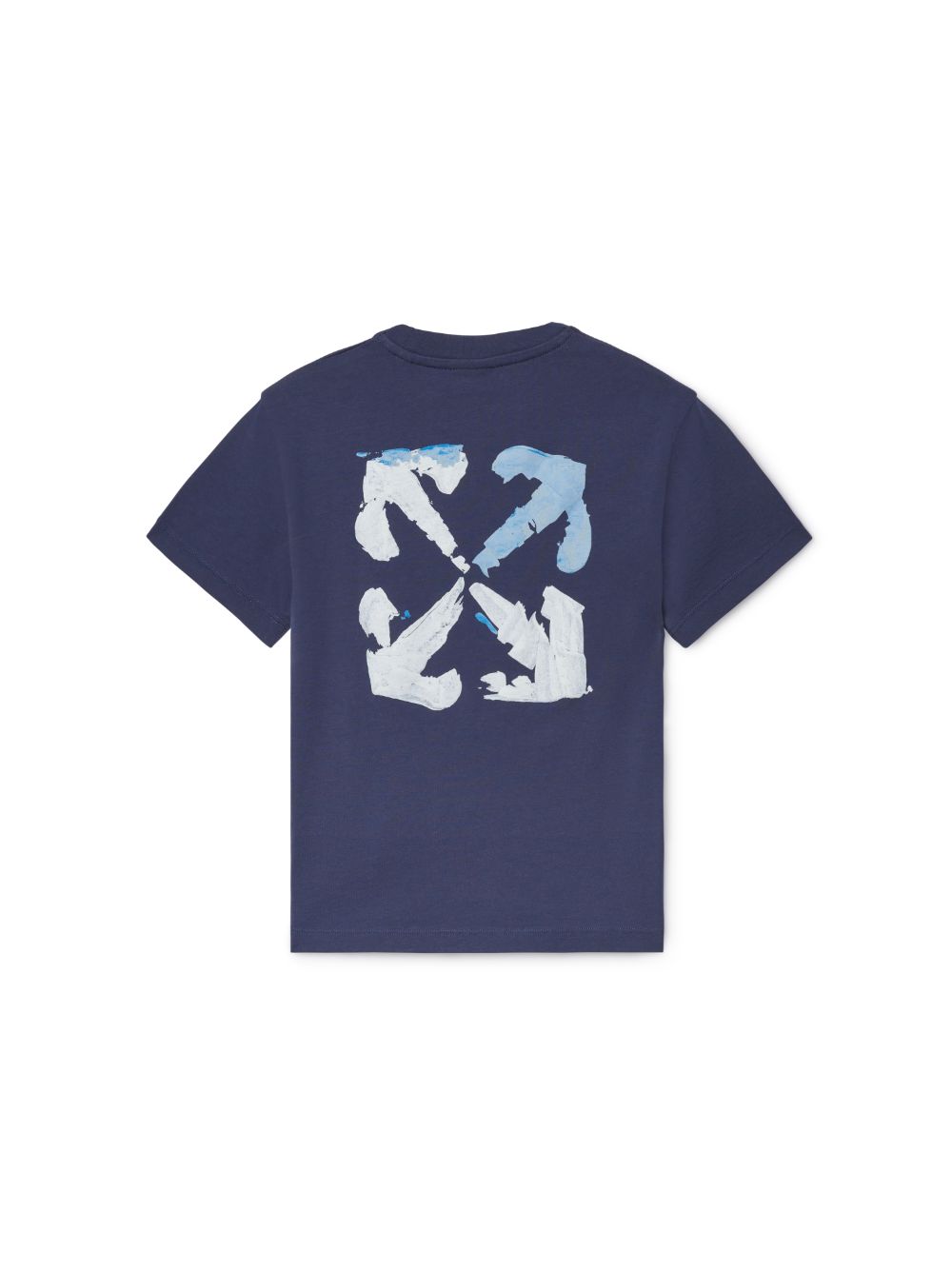 Blue off white tee hotsell