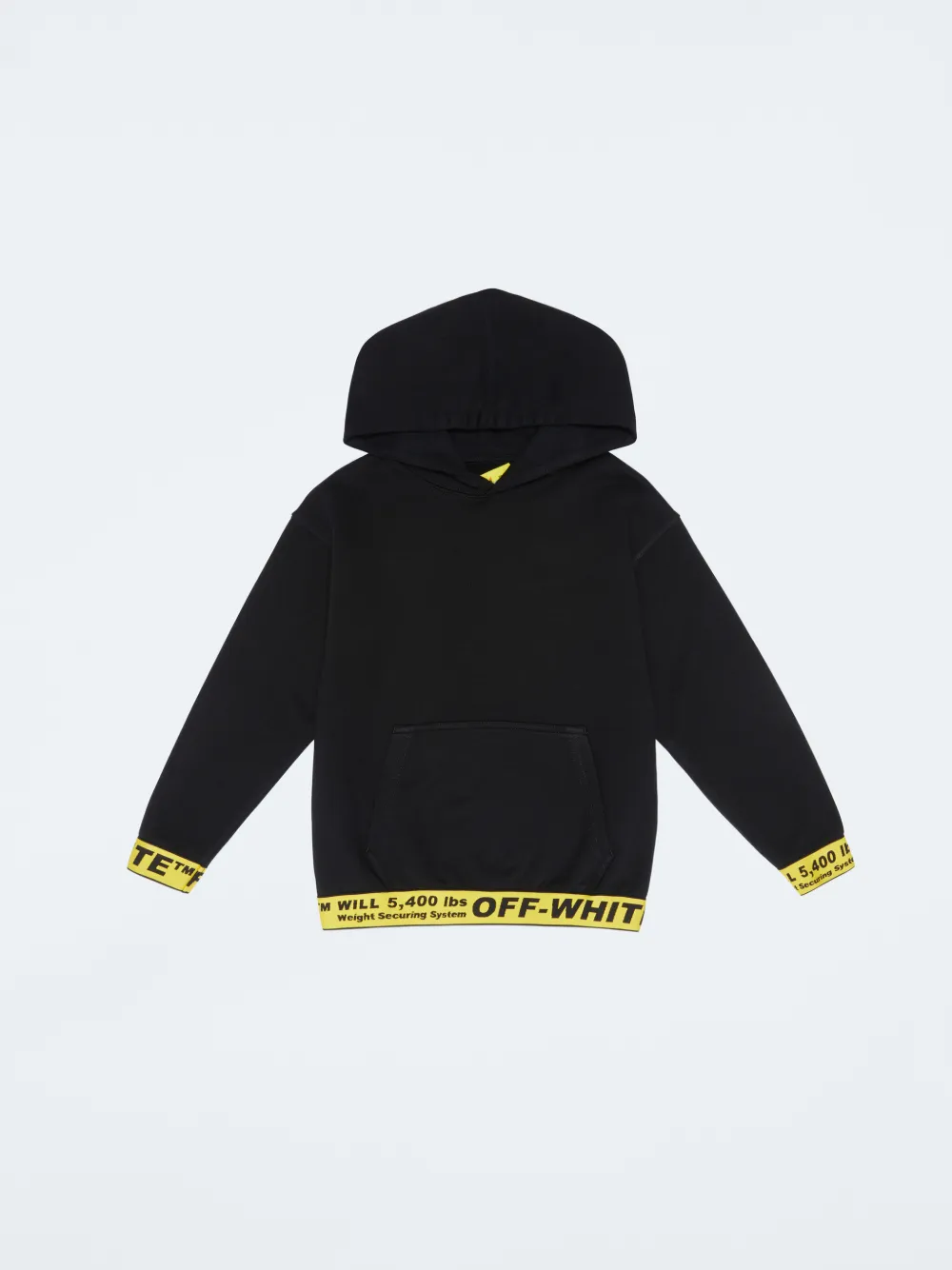 OFF INDUSTRIAL HOODIE in black Off White Official BE