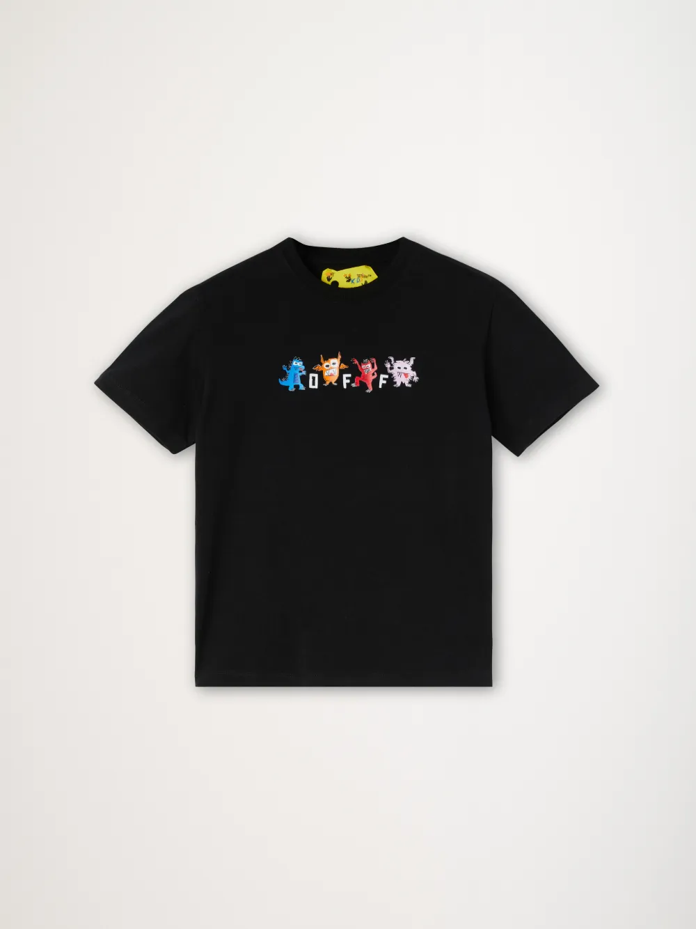 OFF MONSTER TEE S/S in black