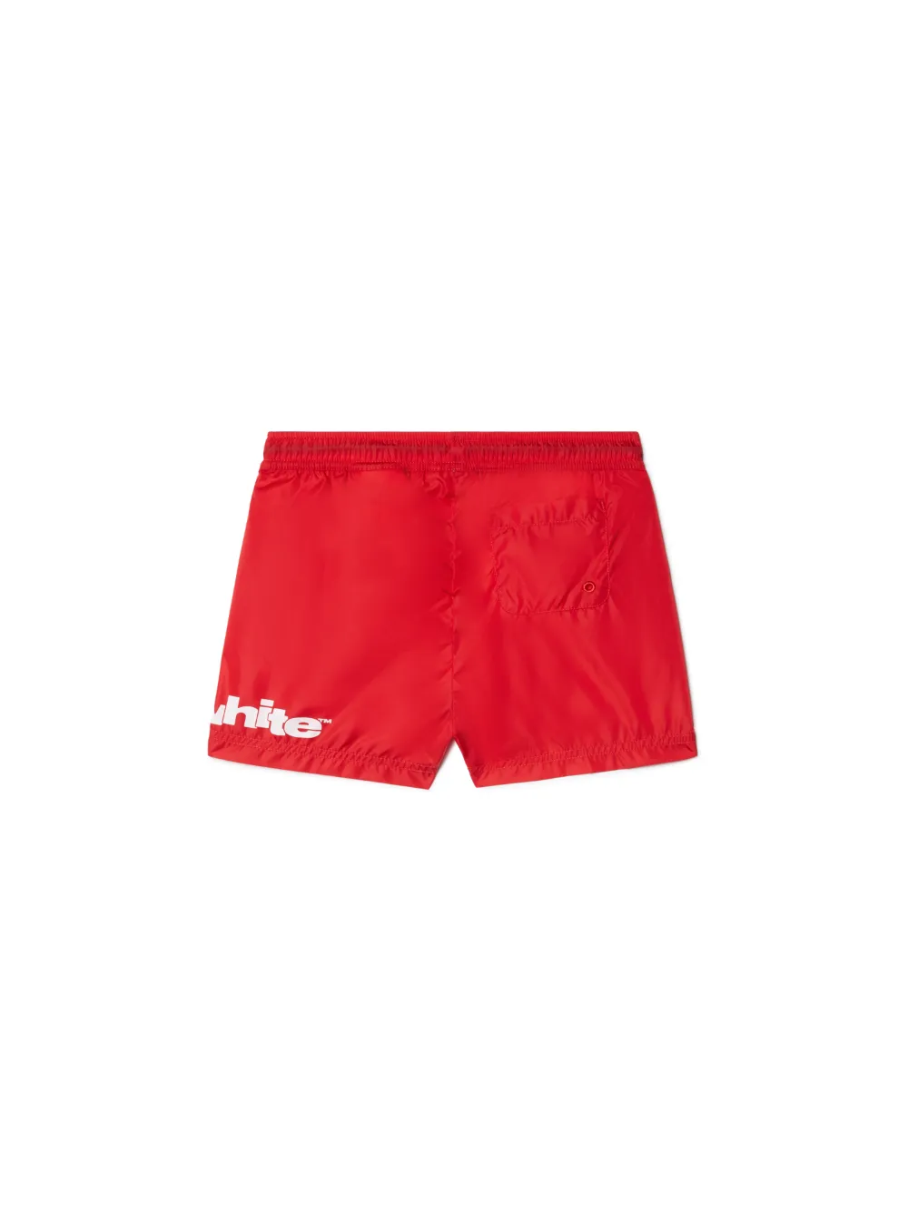 OFF SPLIT SWIM SHORTS