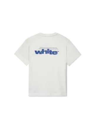 Off white split tee hotsell