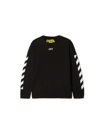 off white diagonal arrows tee