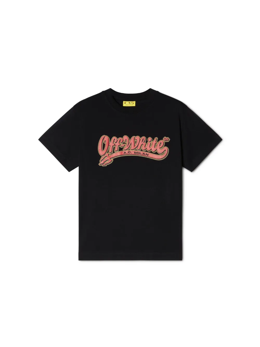 Off-White C/O Ac Milan Kinder T-Shirt mit Pfeil