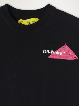 Off white black and pink outlet shirt