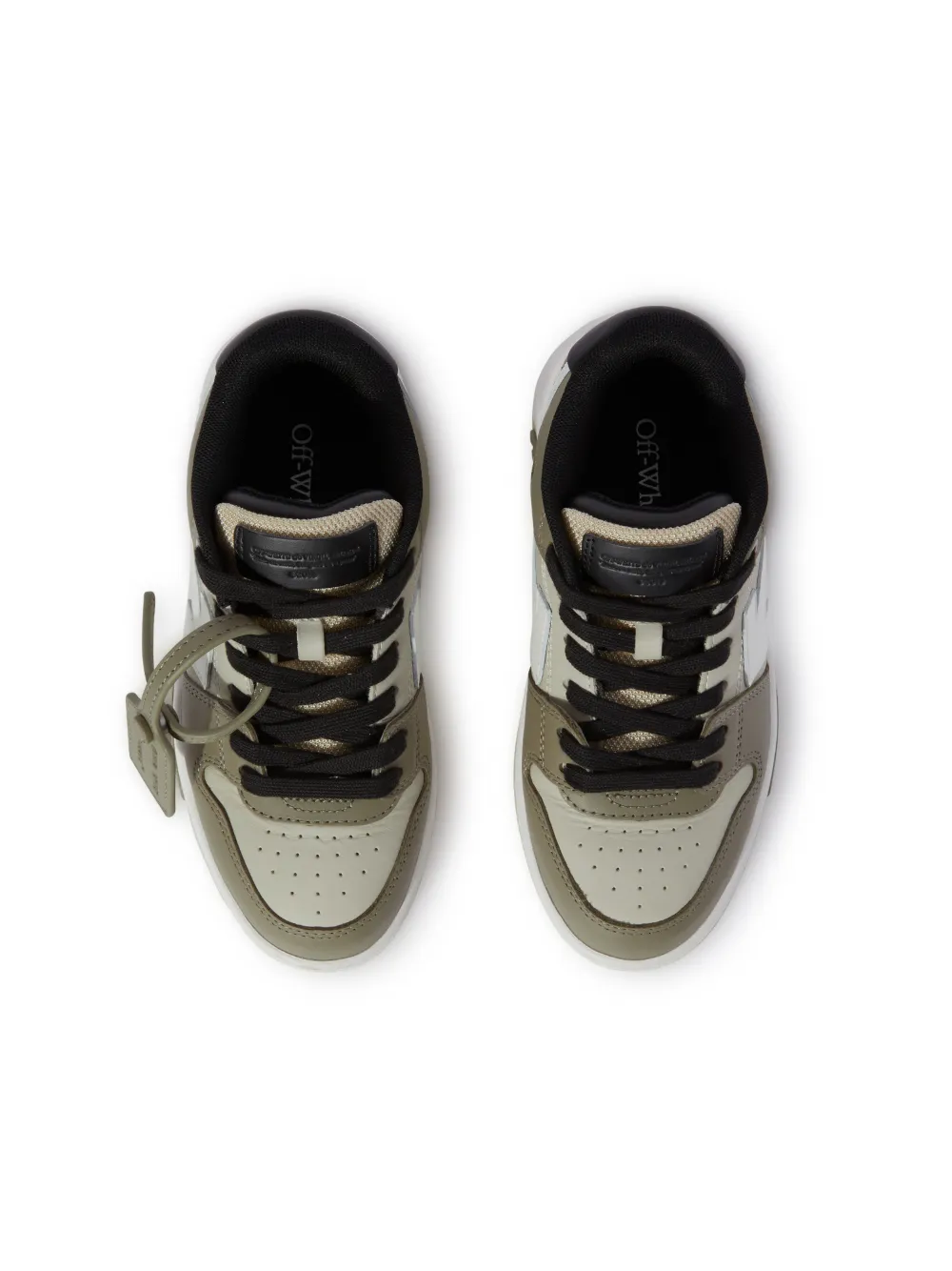 OUT OF OFFICE OLIVGRÜN/HELLBRAUNE SNEAKER