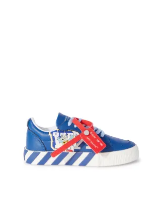 OW COLLEGE VULC LACE UP LEA in blue Off White Official US