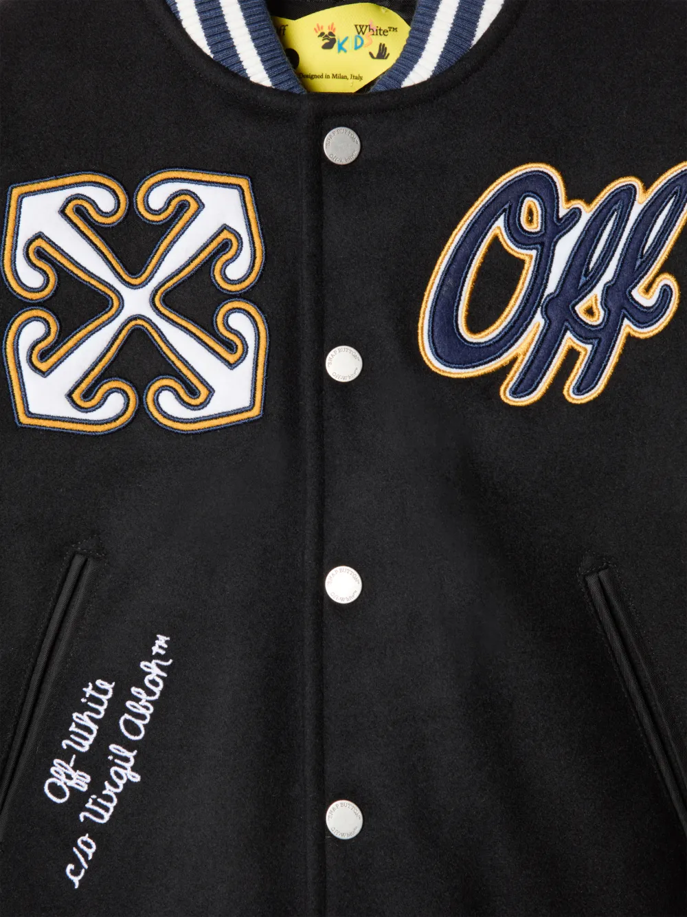 OW PATCH VARSITY JACKET