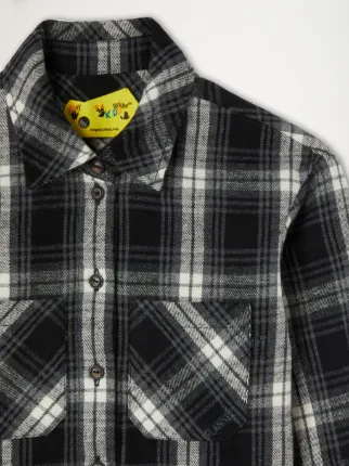 Off white yellow clearance flannel