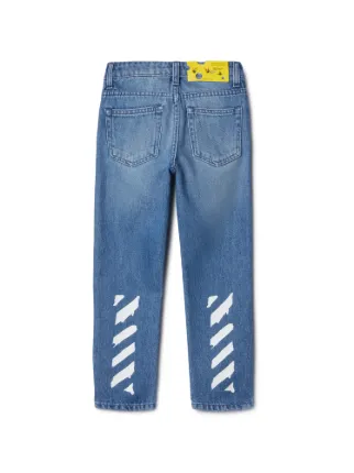 Off white outlet brand jeans