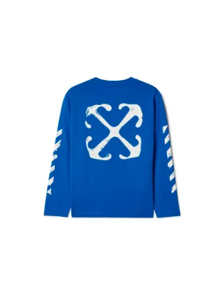 Off White Dripping Arrows Longsleeve (Off white diag arrows