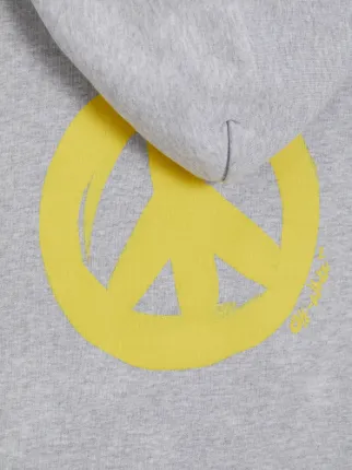 Off white grey and yellow cheap hoodie