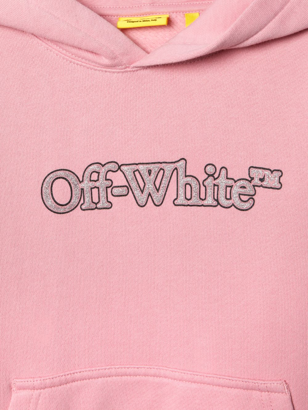 PINK BIG BOOKISH HOODIE on Sale Off White Official US