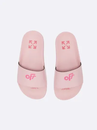 POOL SLIDER ''OFF'' in pink | Off-White™ Official US