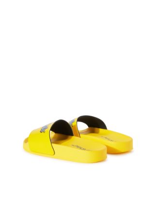 Off white clearance yellow slides