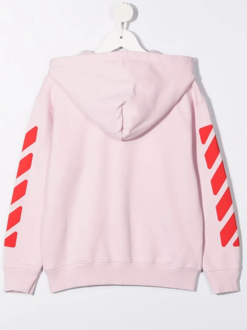 pink off white sweatshirt