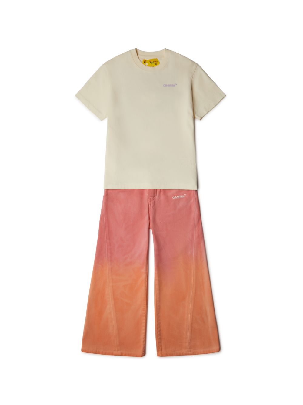 T-shirts Off-White - Off-white kids rubber arrow t-shirt -  OBAA002S23JER0012501