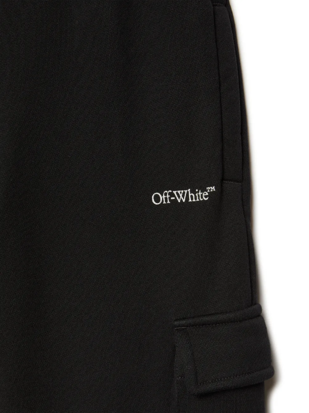 SCHWARZE BOOKISH CARGO SWEATHOSE