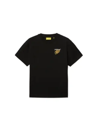 OFF-white Blue store Dissolve Cross Arrow T-shirt black