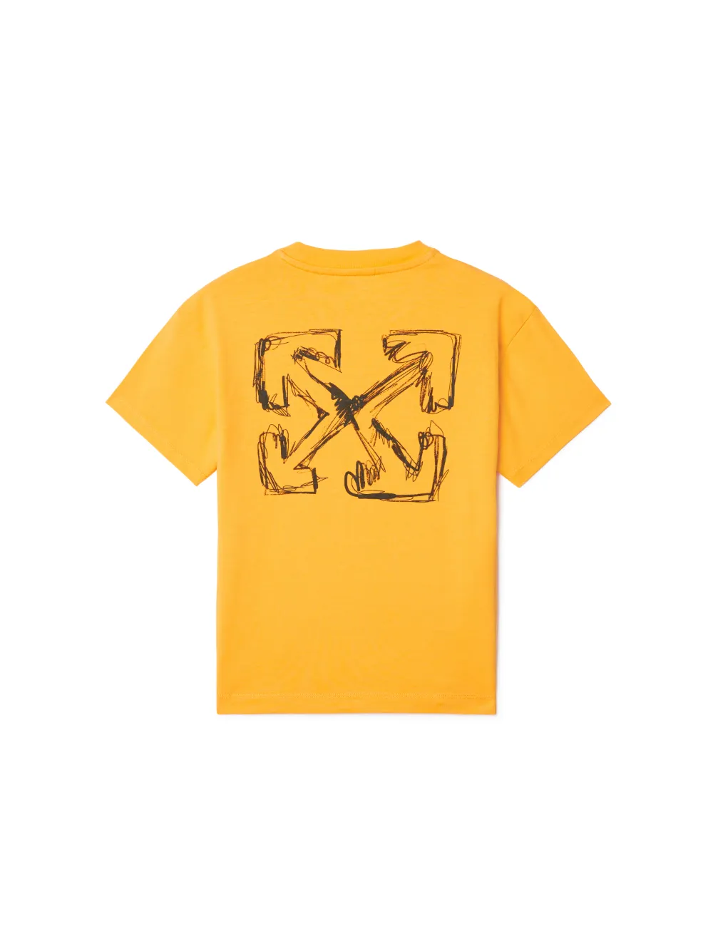 Off white t shirt white and yellow best sale