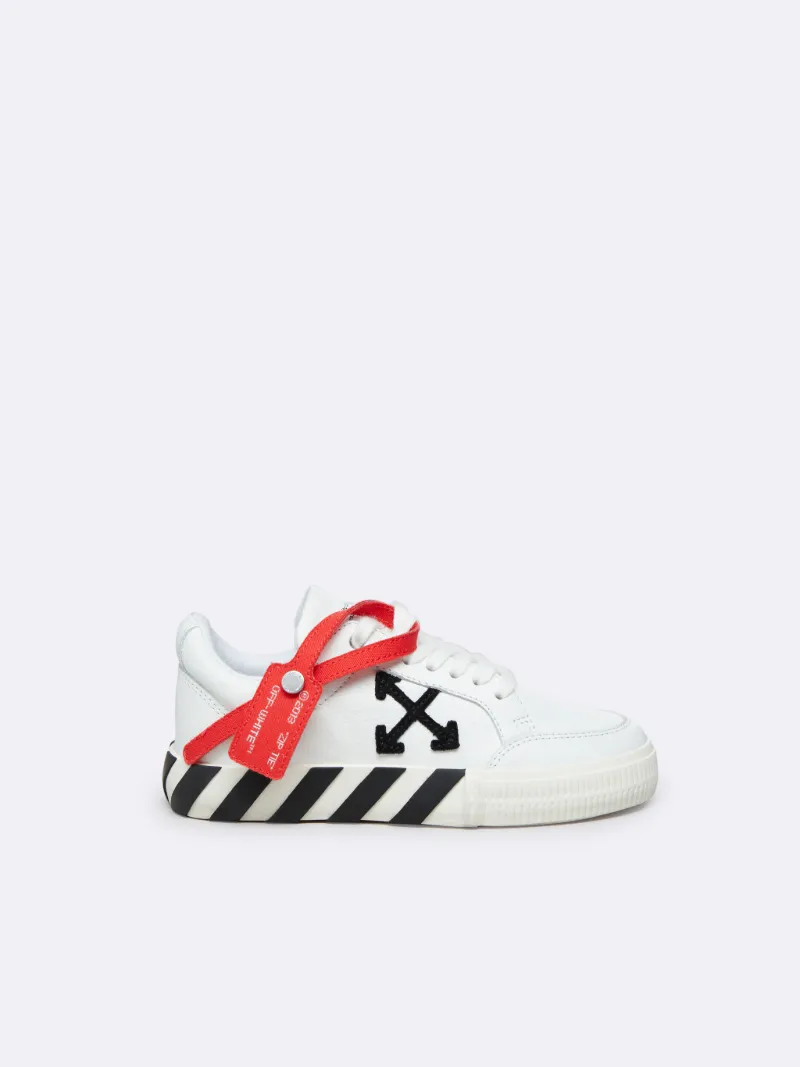Vulkanisierte Sneakers in Weiß