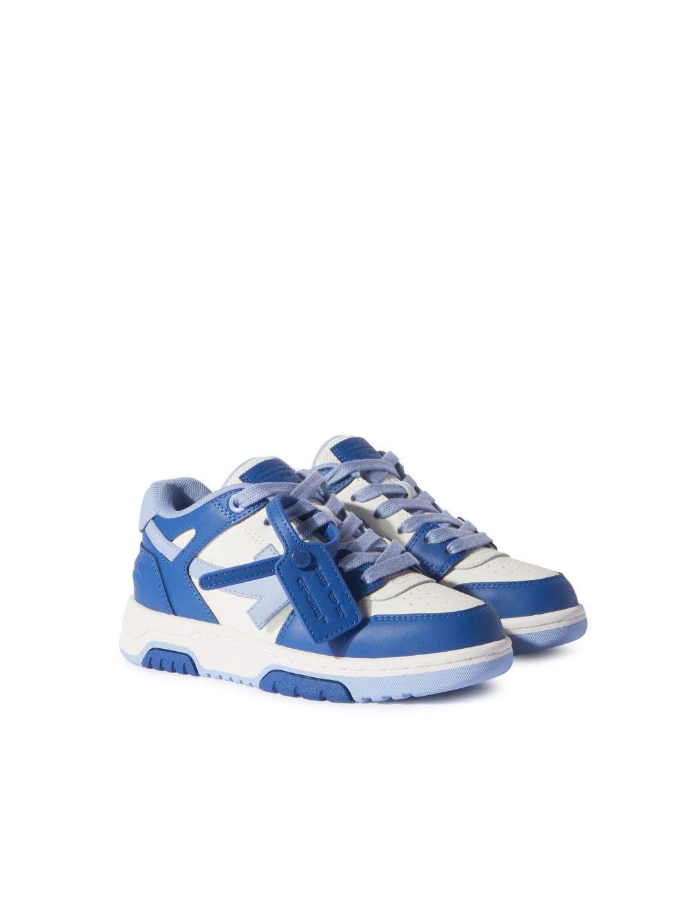 Off White Kids White Blue OUT OF Office 33 Blue Unisex