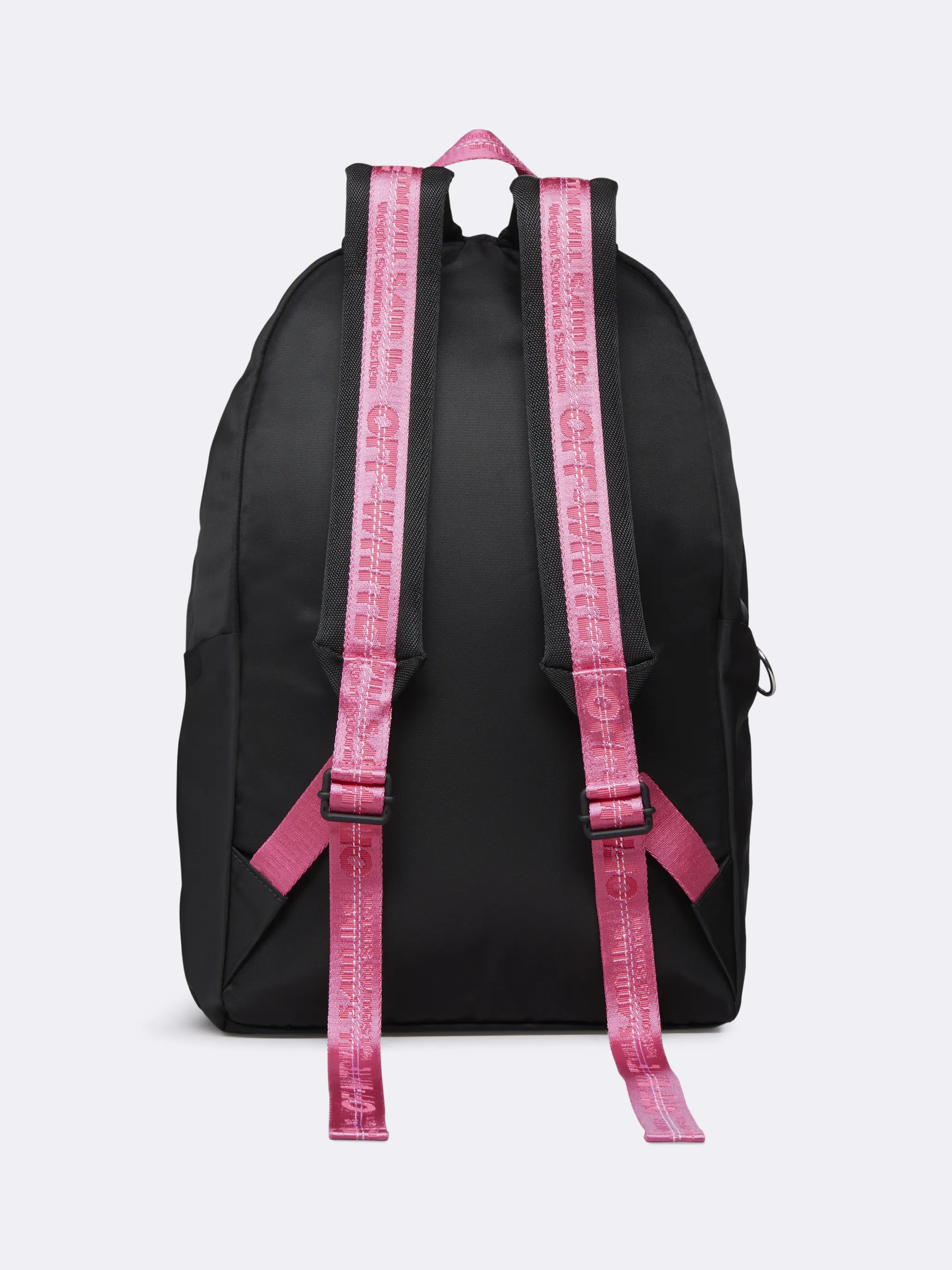 off white backpack pink
