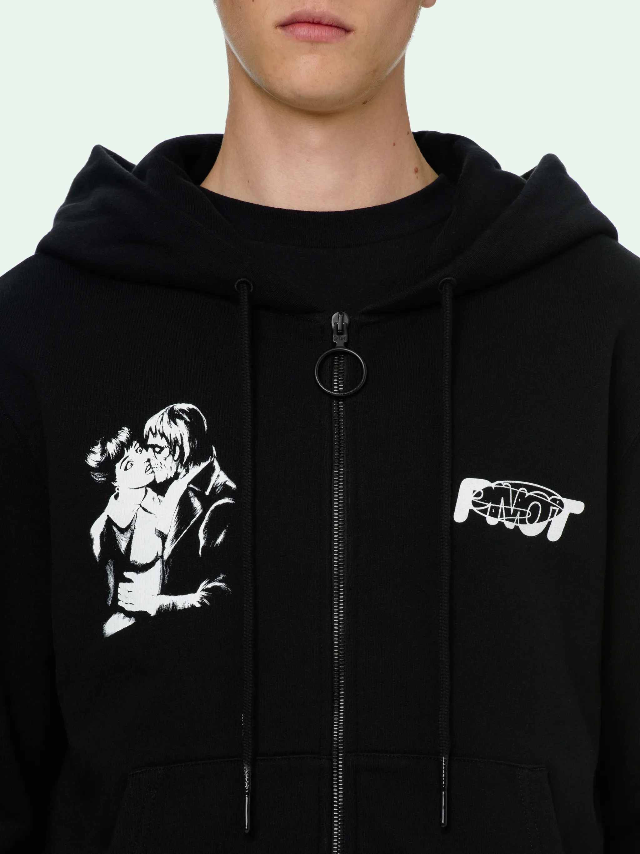 KISS 21 ZIPPED HOODIE - Off-White™ Official Site