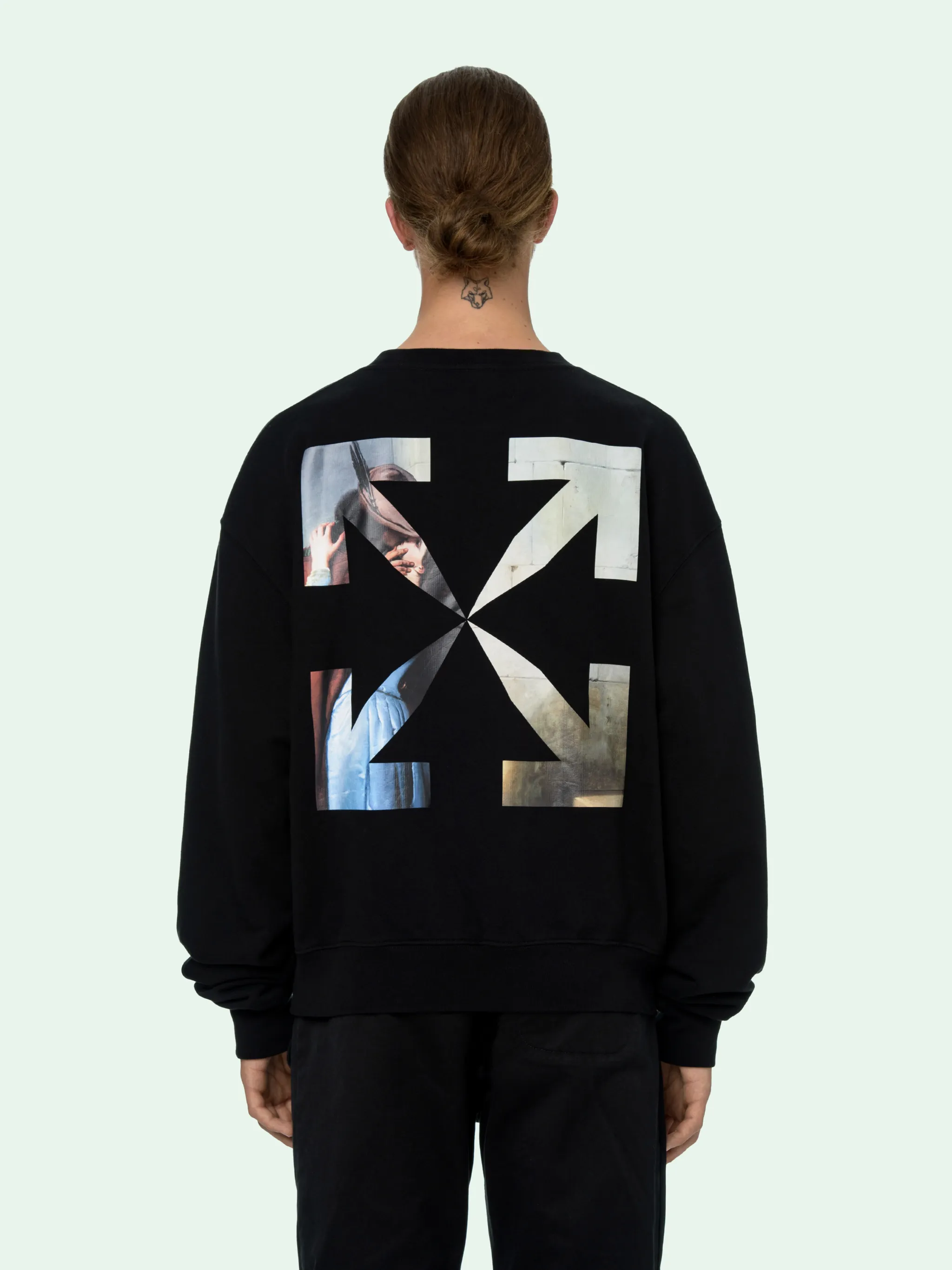 off white kiss sweatshirt