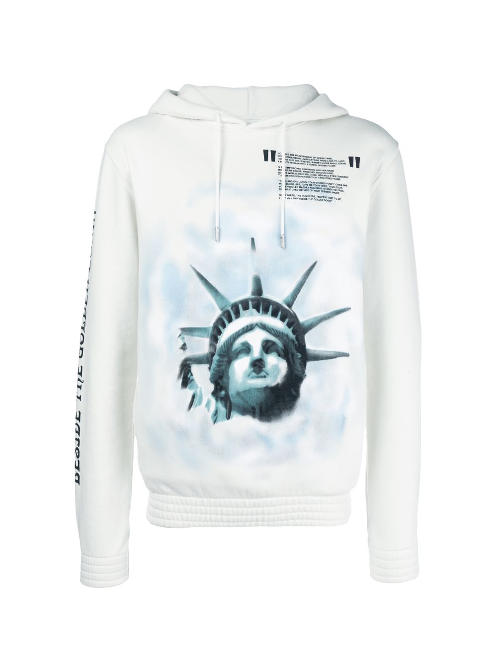 Off white t 2024 shirt statue of liberty