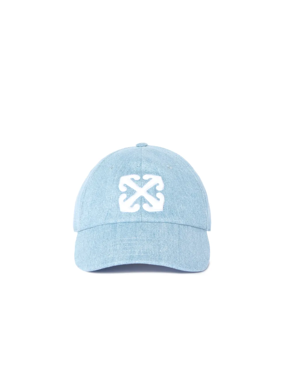 LIGHT BLUE DENIM ARROW BASEBALL CAP