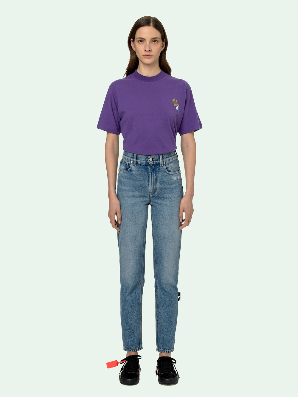 LIGHT BLUE DENIM PANTS primary image