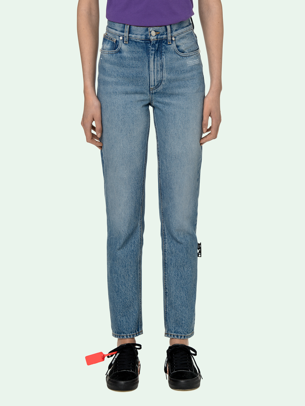 LIGHT BLUE DENIM PANTS secondary image
