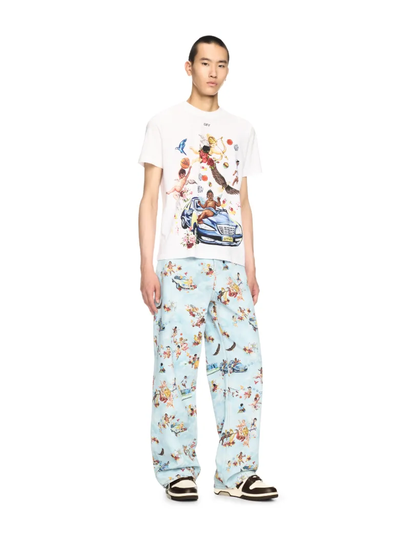 LIGHT BLUE/MULTICOLOR FRESCO JEANS