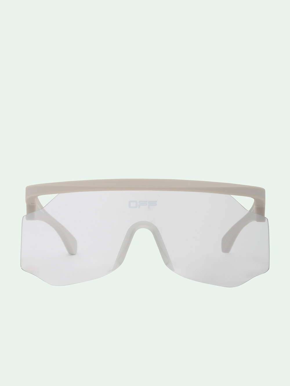 LIGHT GREY MASK SUNGLASSES secondary image