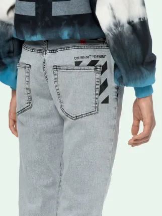 Off white outlet temperature jeans