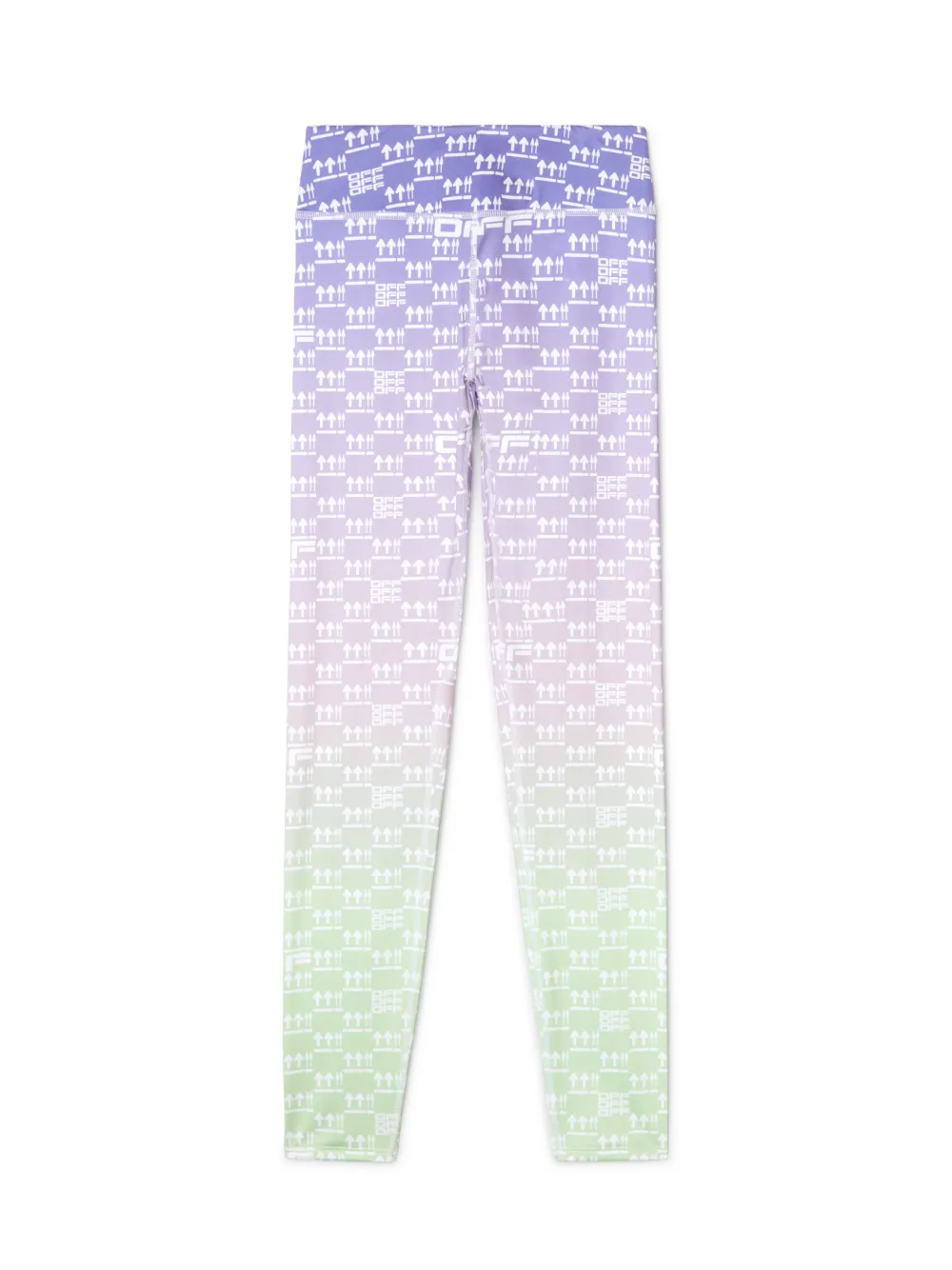 LILA/GRÜNE DOPPEL-PFEIL LEGGINGS