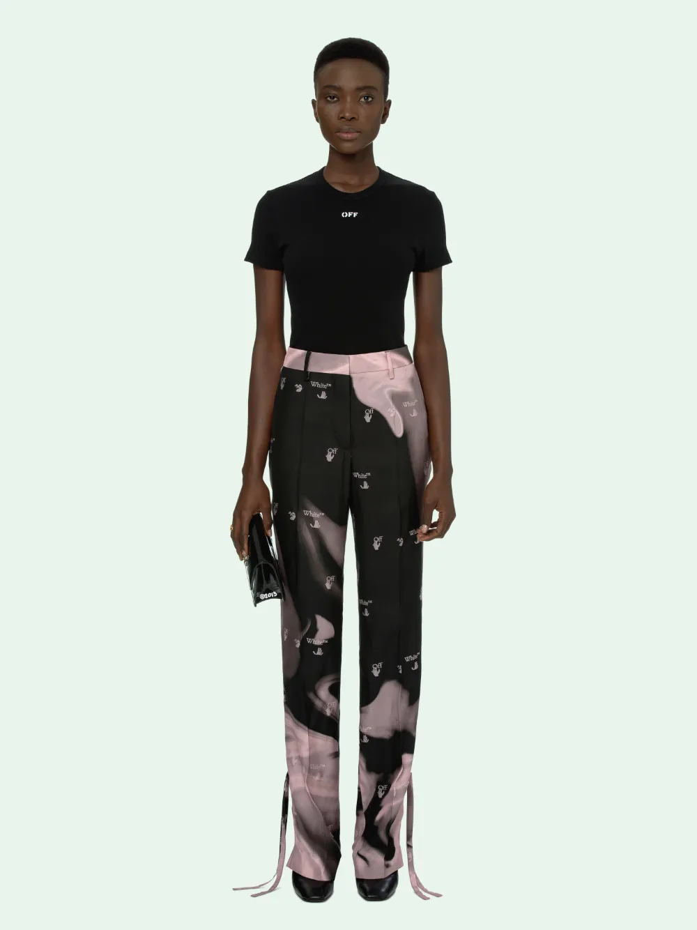 パンツ Cargo flare pants melt the lady 取置melt the lady cutout tight flare pants - メルカリ