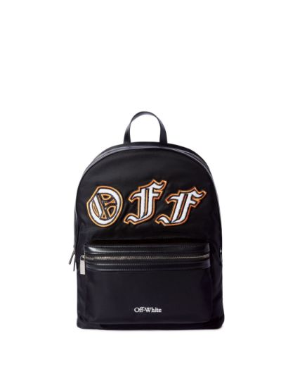 Off white backpack leather sale