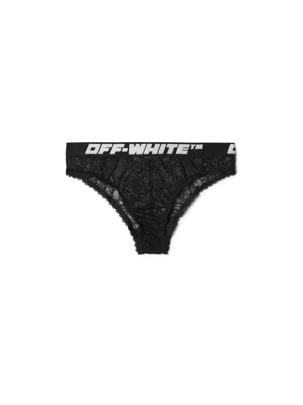 Logo Band Lace Slip in black OffWhite™ Official US