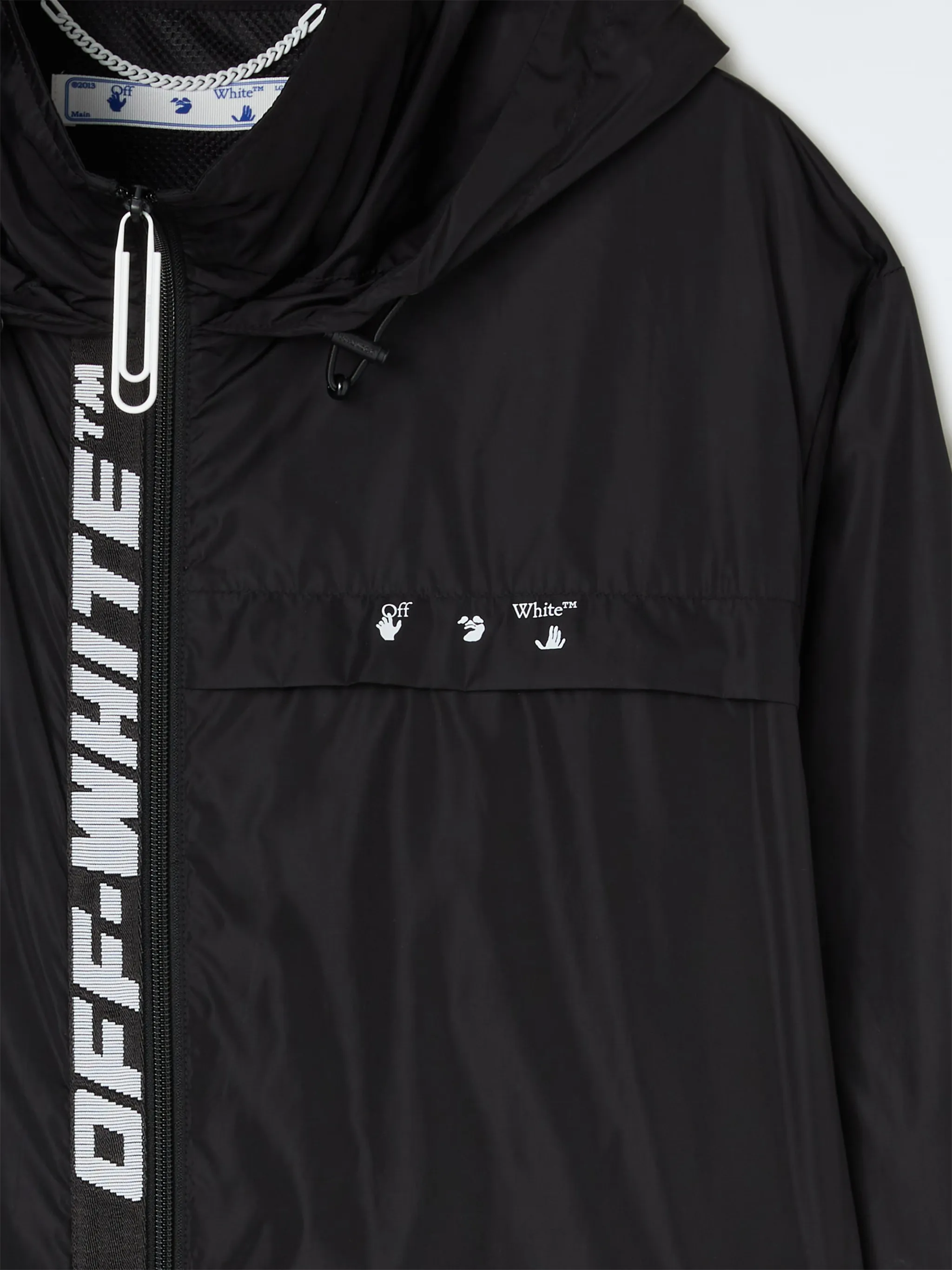 LOGO BAND WINDBREAKER JACKET OffWhite™ Official Site