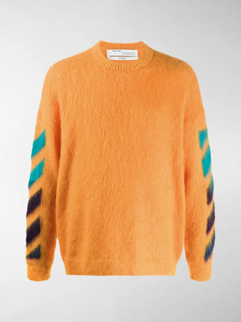 off white yellow jumper