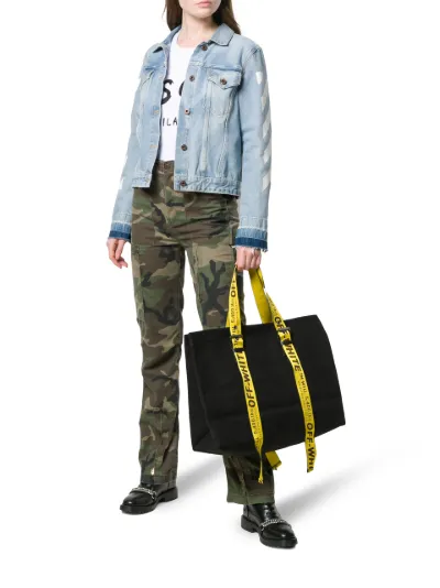 Off white tote hot sale bag camo