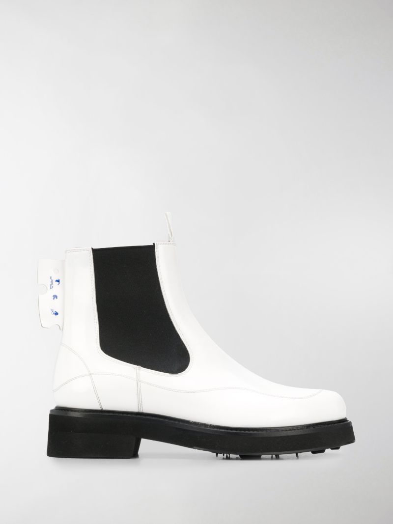 chelsea white boots