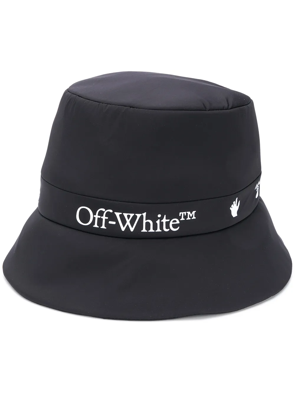 off white bucket hat