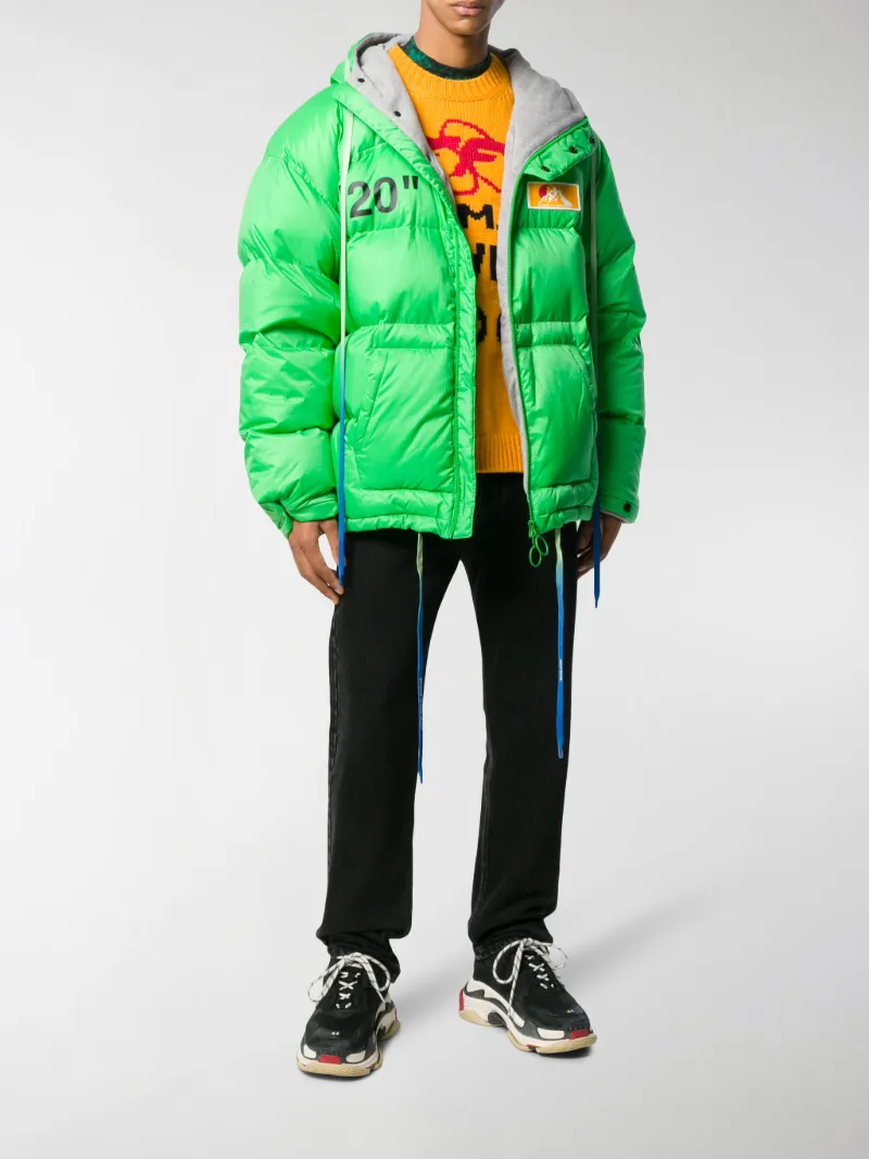green off white jacket