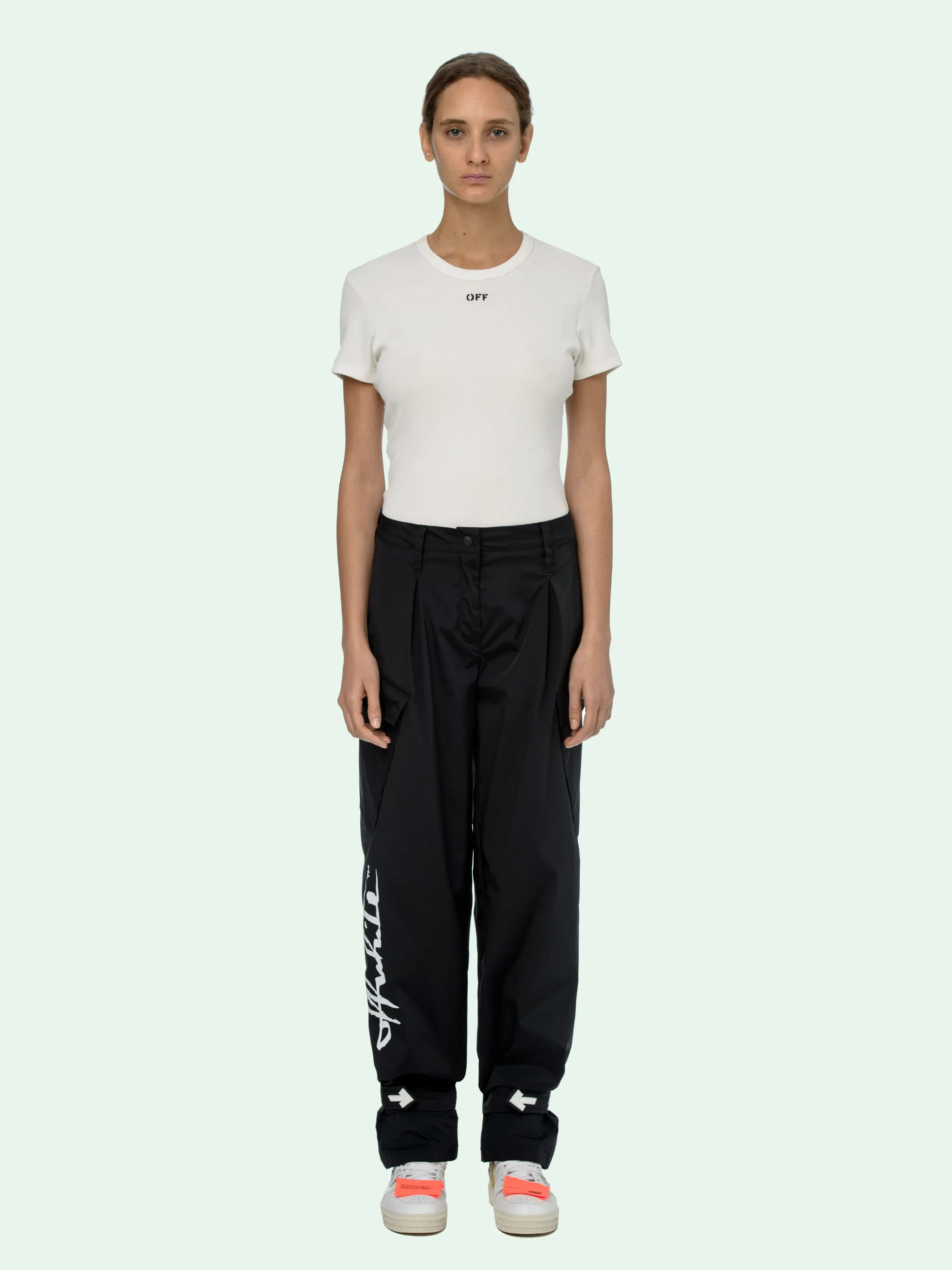 off white track pants