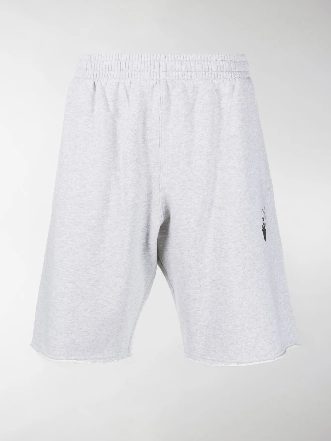 off white grey shorts