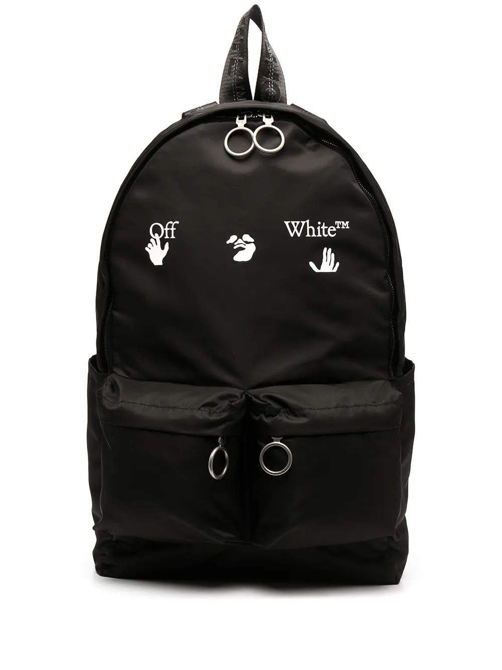 off white pink backpack